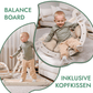 Montessori 4in1 Kletterdreieck für Babys: Pikler-Dreieck, Kletterbogen, Rutschbrett und Kissen für Kleinkinder (1–3 Jahre)-4